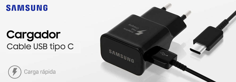 Cargador Samsung Carga Rápida 15w Con Cable Tipo-C