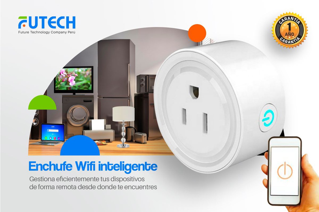 Enchufe Smart Wifi Inteligente PROMO 20%