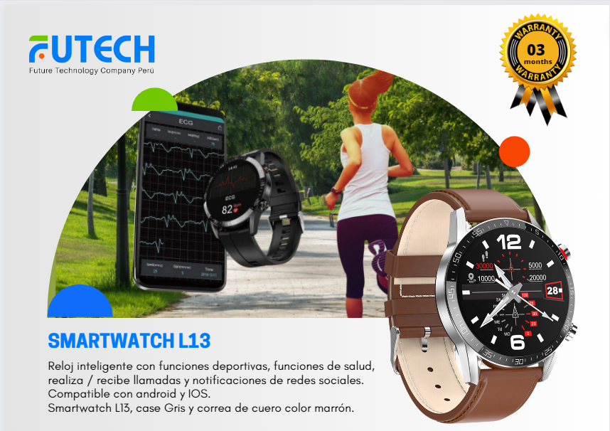 Smartwatch outlet l13 caracteristicas