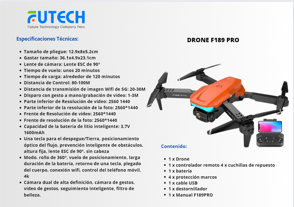 DRON F189 PRO